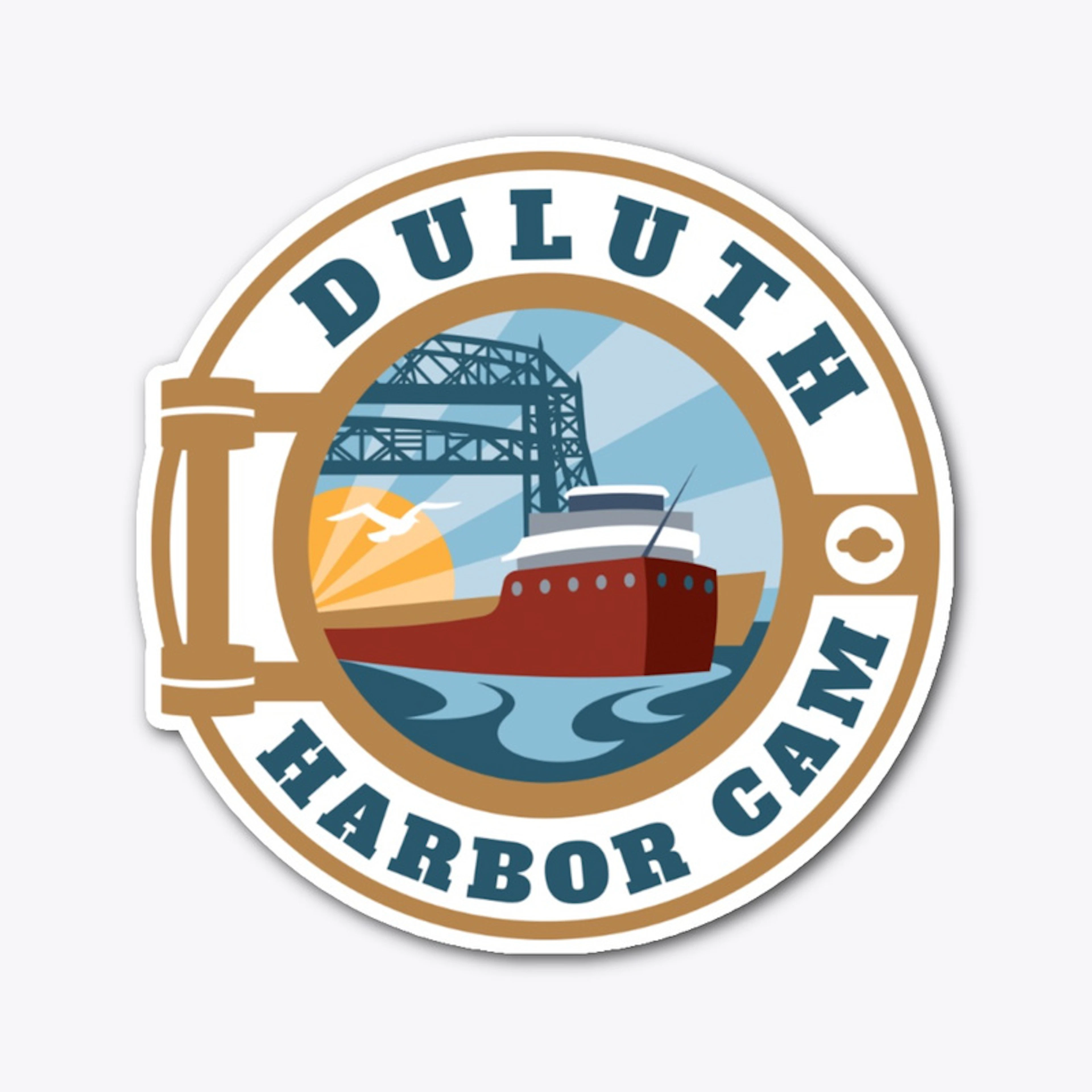 Duluth Harbor Cam Sticker