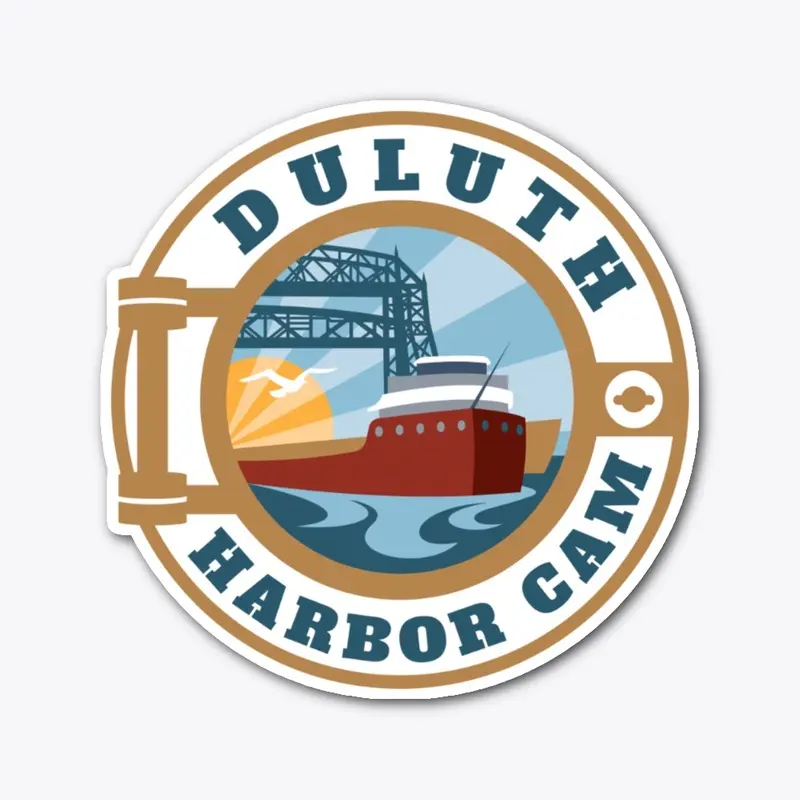 Duluth Harbor Cam Sticker